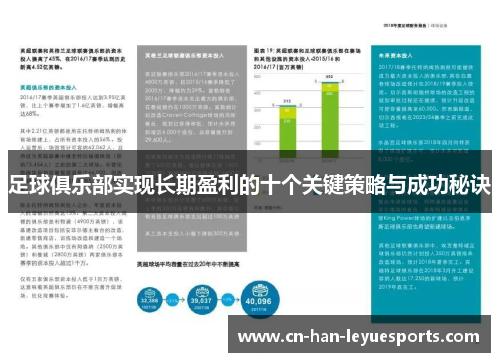 足球俱乐部实现长期盈利的十个关键策略与成功秘诀 足球俱乐部实现长期盈利的十个关键策略与成功秘诀