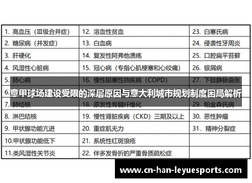 意甲球场建设受限的深层原因与意大利城市规划制度困局解析